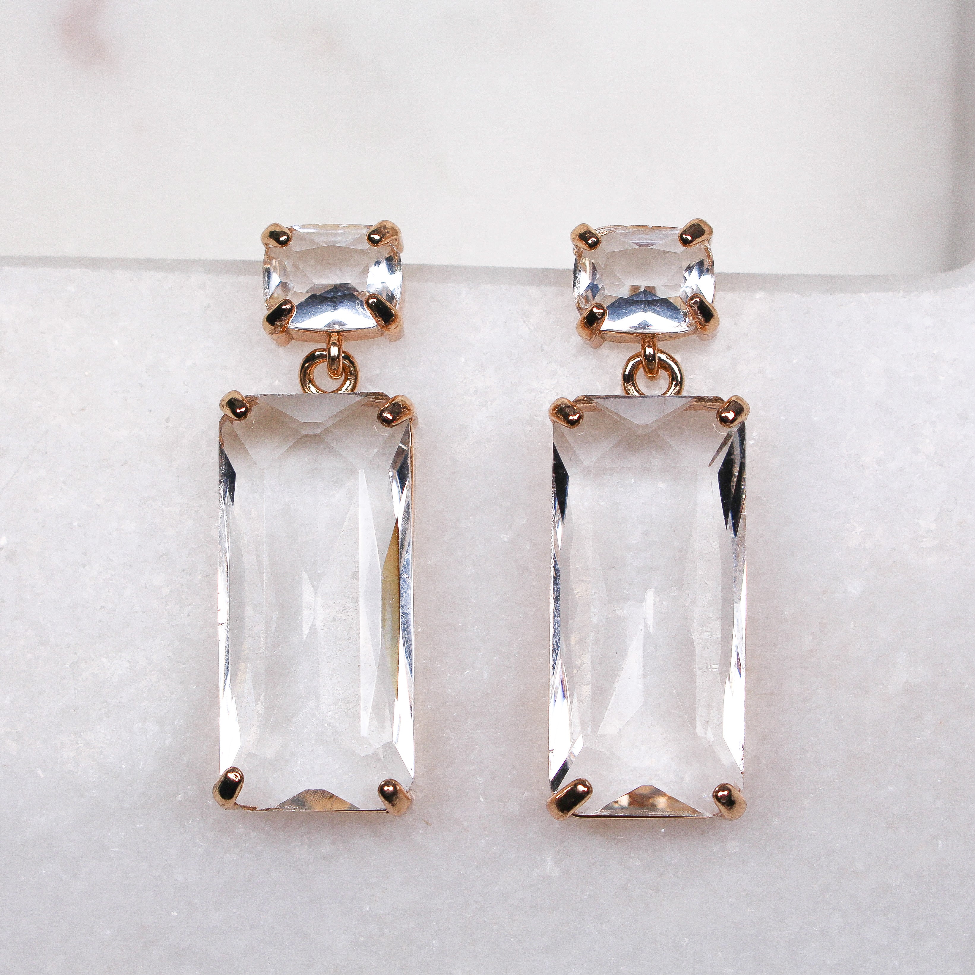 ROSALIA EARRINGS - Black & Bloom