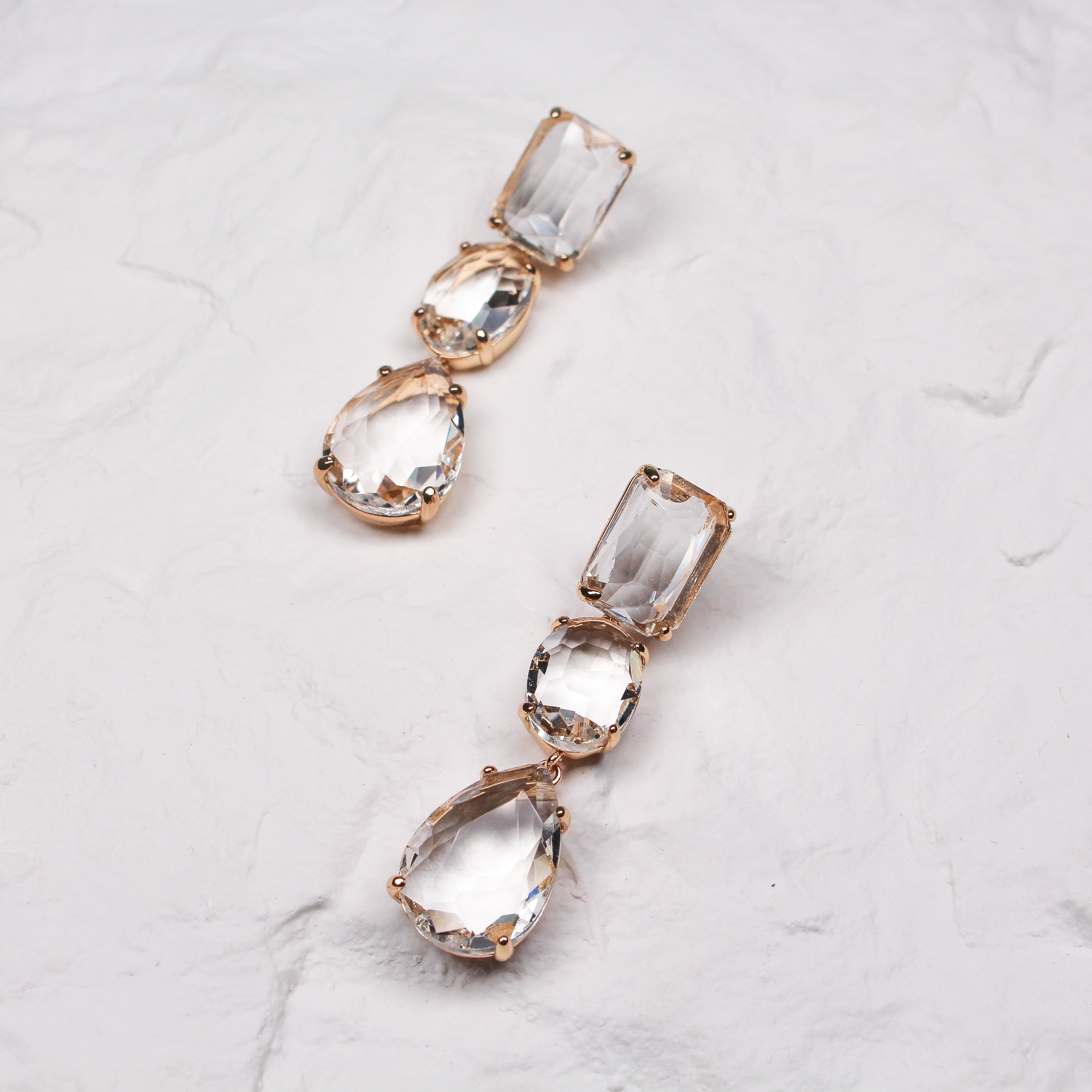 AMALFI EARRINGS - Black & Bloom