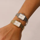 RIVER SHELL WATCH SILVER - Black & Bloom