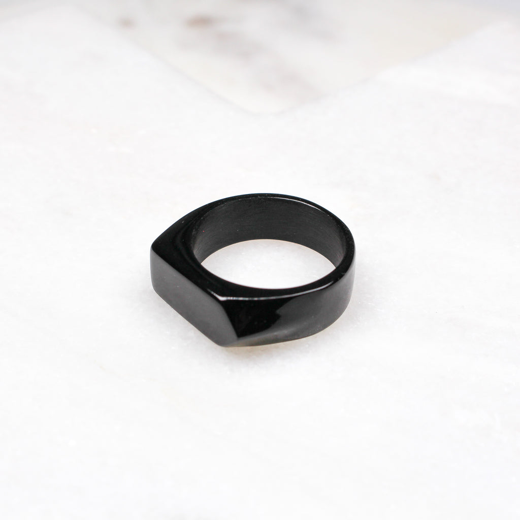 RYDER RING NOIR - Black & Bloom