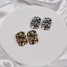 INAYA EARRINGS GOLD - Black & Bloom
