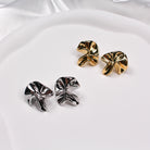 RHODES EARRINGS SILVER - Black & Bloom