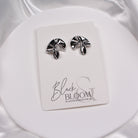 RHODES EARRINGS SILVER - Black & Bloom