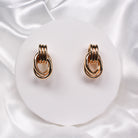 JADE EARRINGS GOLD - Black & Bloom