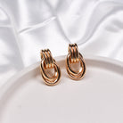 JADE EARRINGS GOLD - Black & Bloom