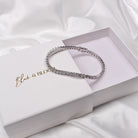 TENNIS BRACELET - MOISSANITE - Black & Bloom