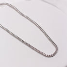TENNIS NECKLACE - MOISSANITE - Black & Bloom
