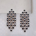CASSIA EARRINGS SILVER - Black & Bloom