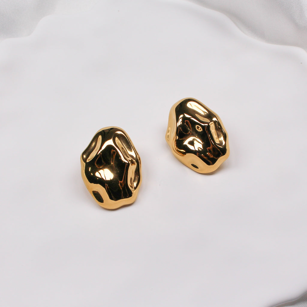 ELOISE EARRINGS - Black & Bloom