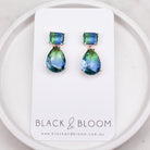 STEPHANIE EARRINGS - Black & Bloom