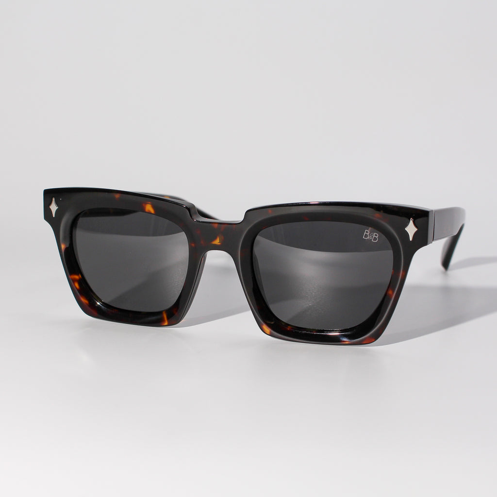 PORTSEA SUNGLASSES - Black & Bloom