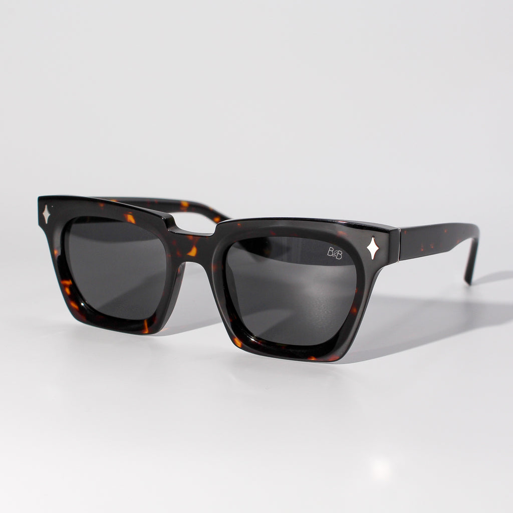 PORTSEA SUNGLASSES - Black & Bloom