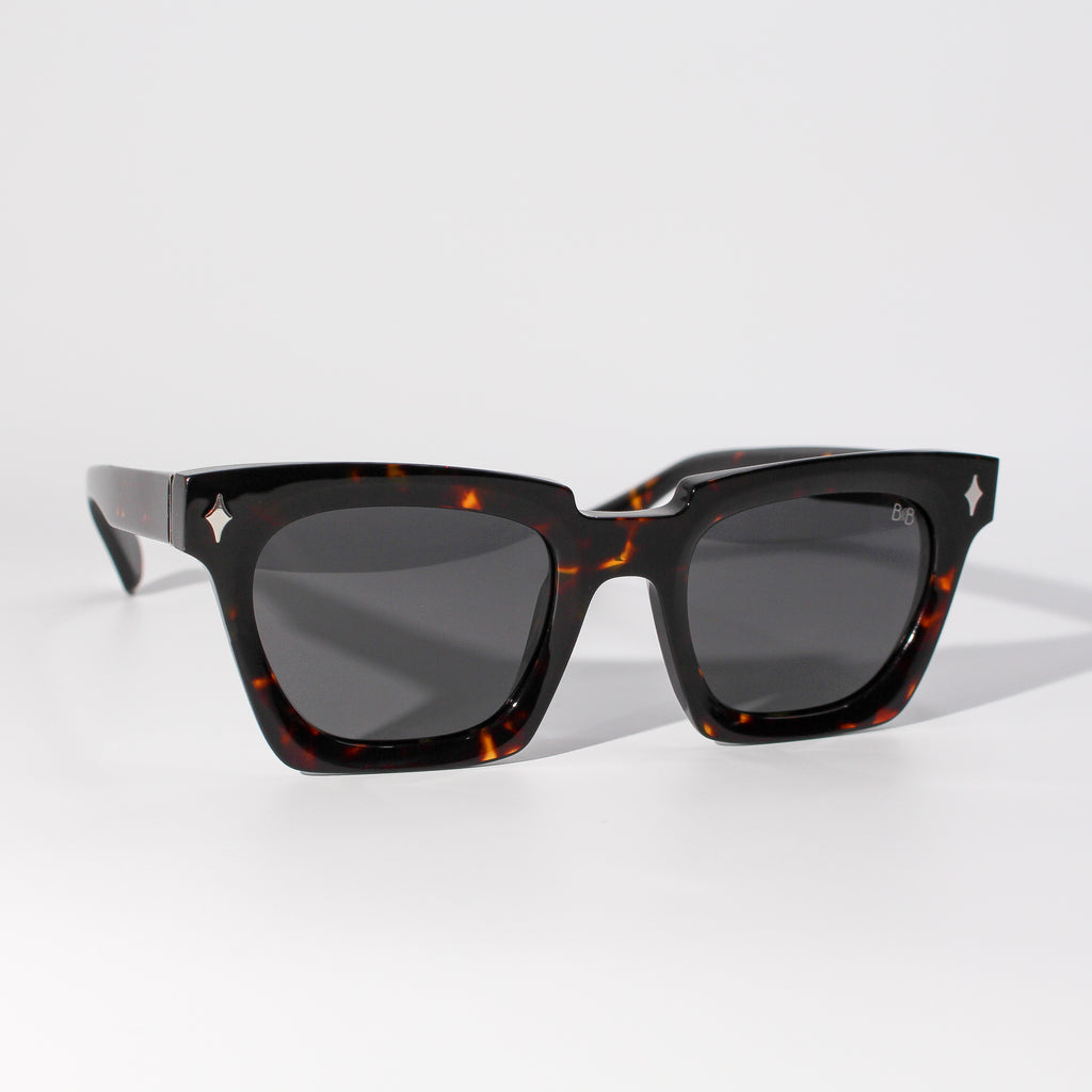 PORTSEA SUNGLASSES - Black & Bloom