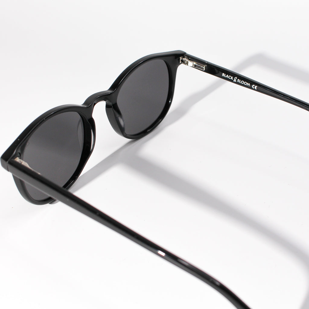 SICILY SUNGLASSES - Black & Bloom