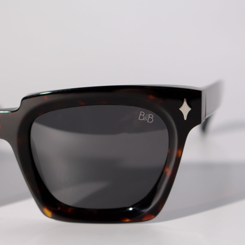 PORTSEA SUNGLASSES - Black & Bloom