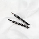 FLO HAIR PIN DUO BLACK - Black & Bloom