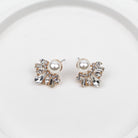 ARI EARRINGS - Black & Bloom